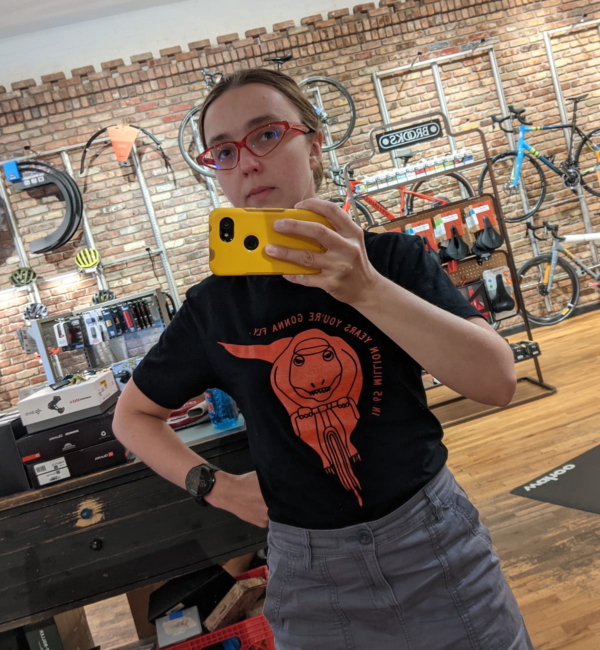 In 65 million years, you're gonna fly