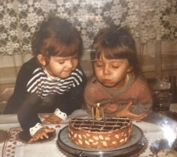 The last time I pulled off bangs